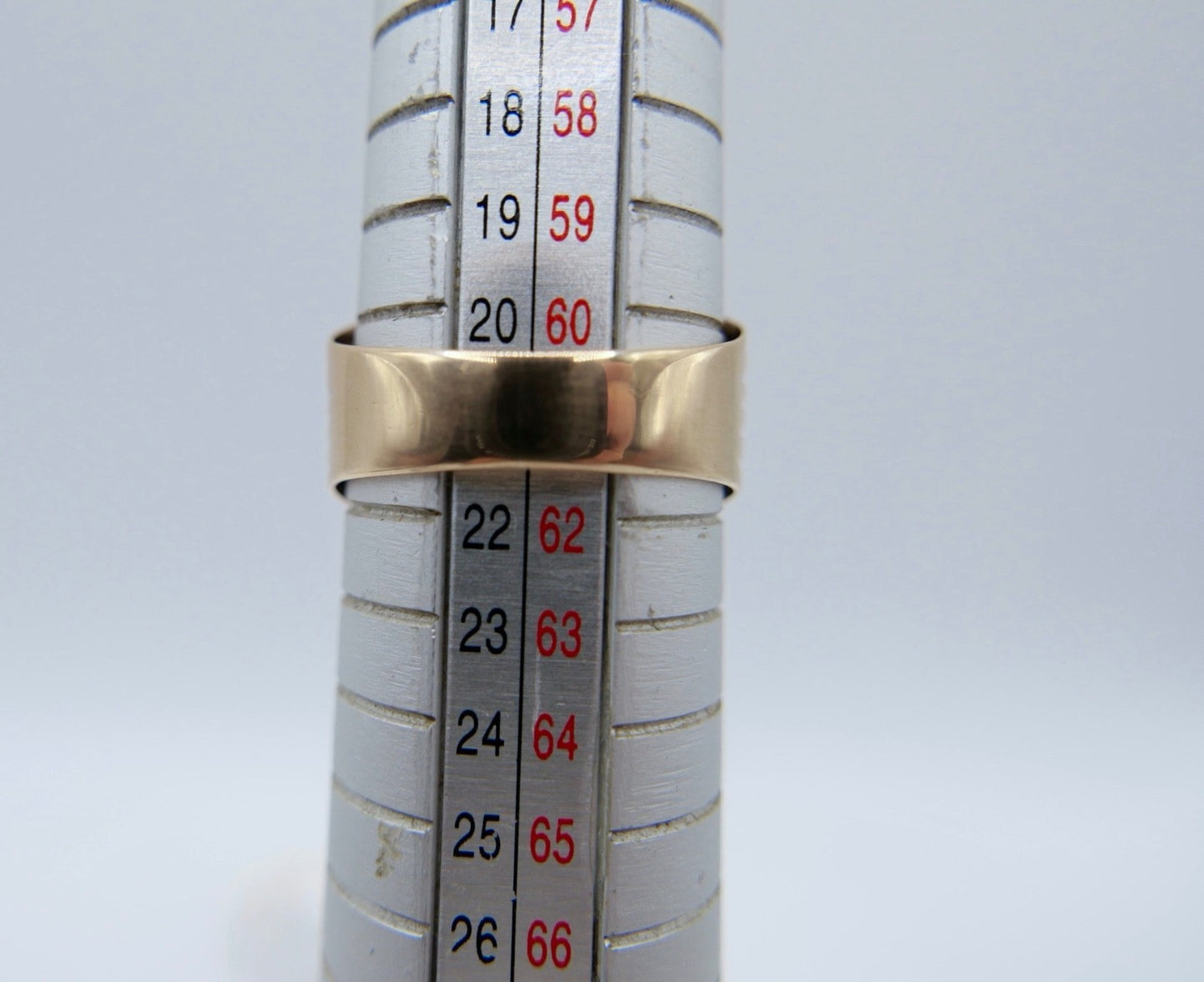 Herrenring 14K Gelbgold Anker Steuerrad Rubin Saphir Nautisch Gr.61 Seefahrt 585