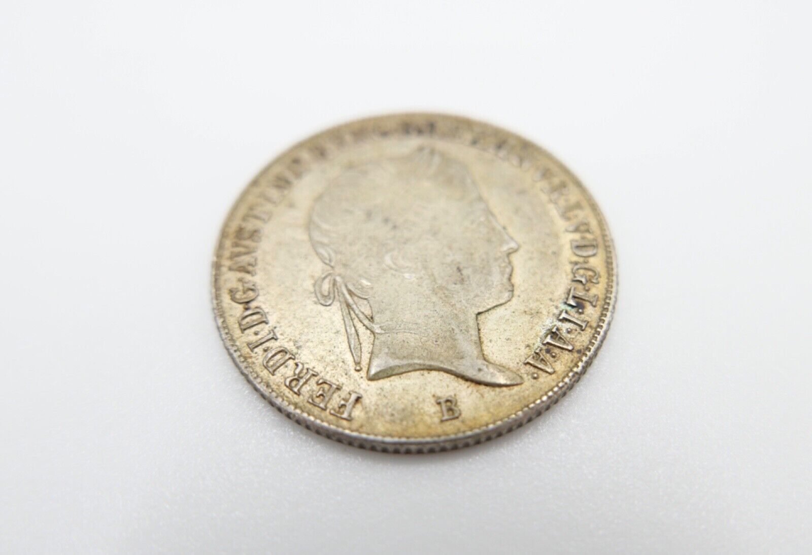 20 Kreuzer 1846 B ÖSTERREICH UNGARN Silber Patrona Ferdinand