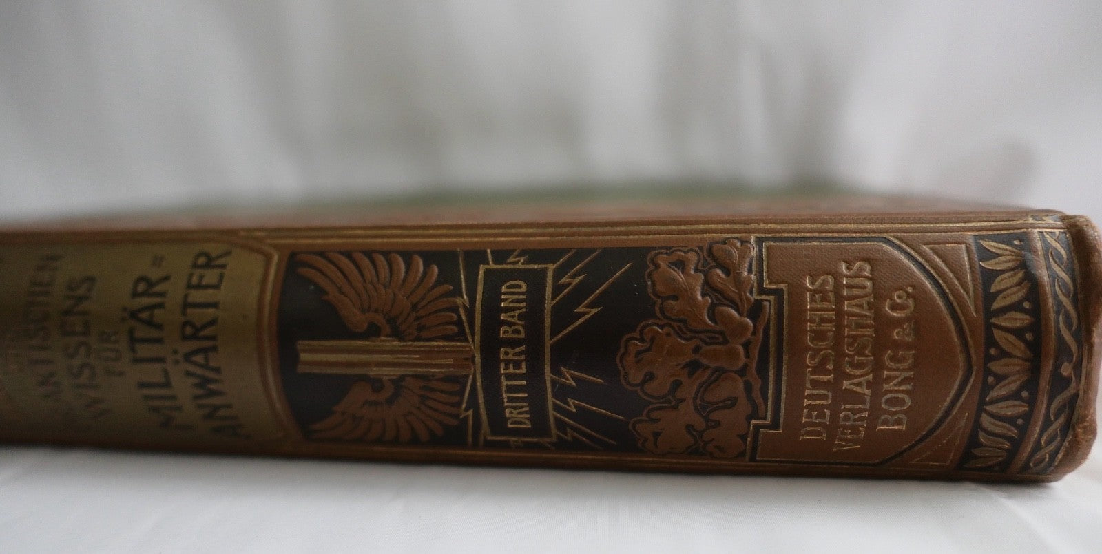 1905 Bibliothek allgemeinen und praktischen Wissens für Militäranwärter Band 3