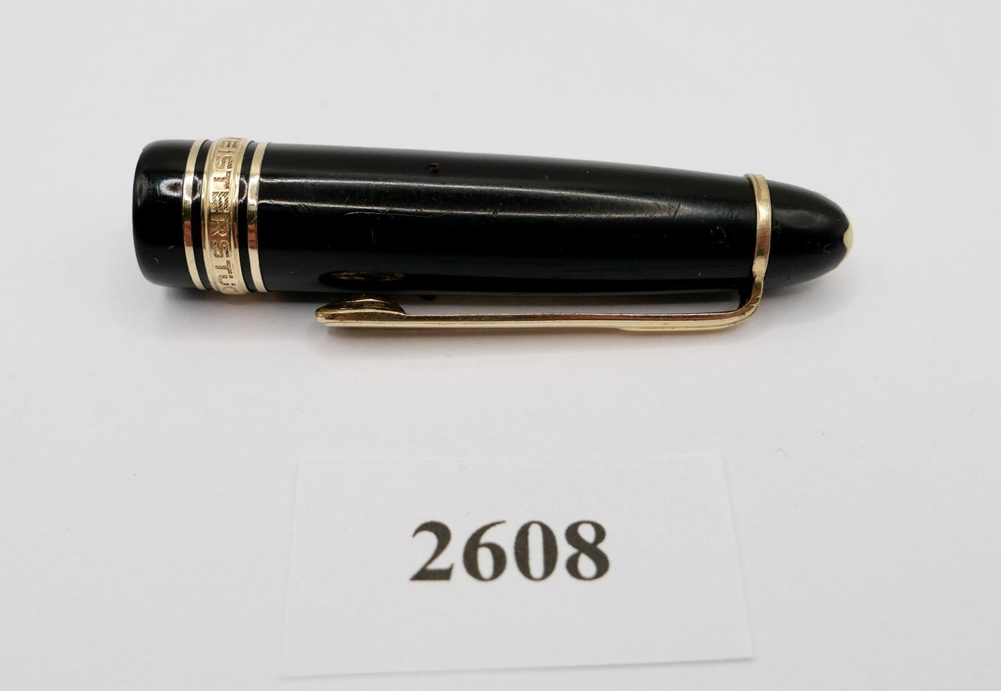 Ersatzteil Montblanc Meisterstück Kappe Schwarz für Füller Kugelschreiber
