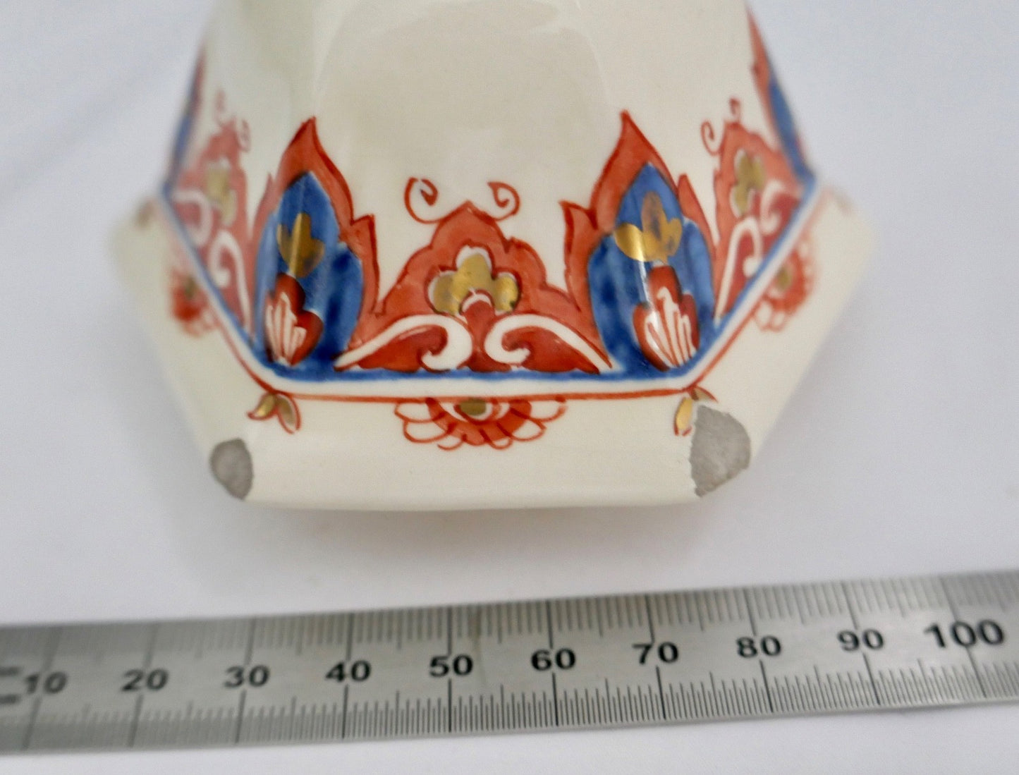 Alter Delft Pijnacker 1792 Deckelvase Urne 28 cm TvW CP Niederlande 1971