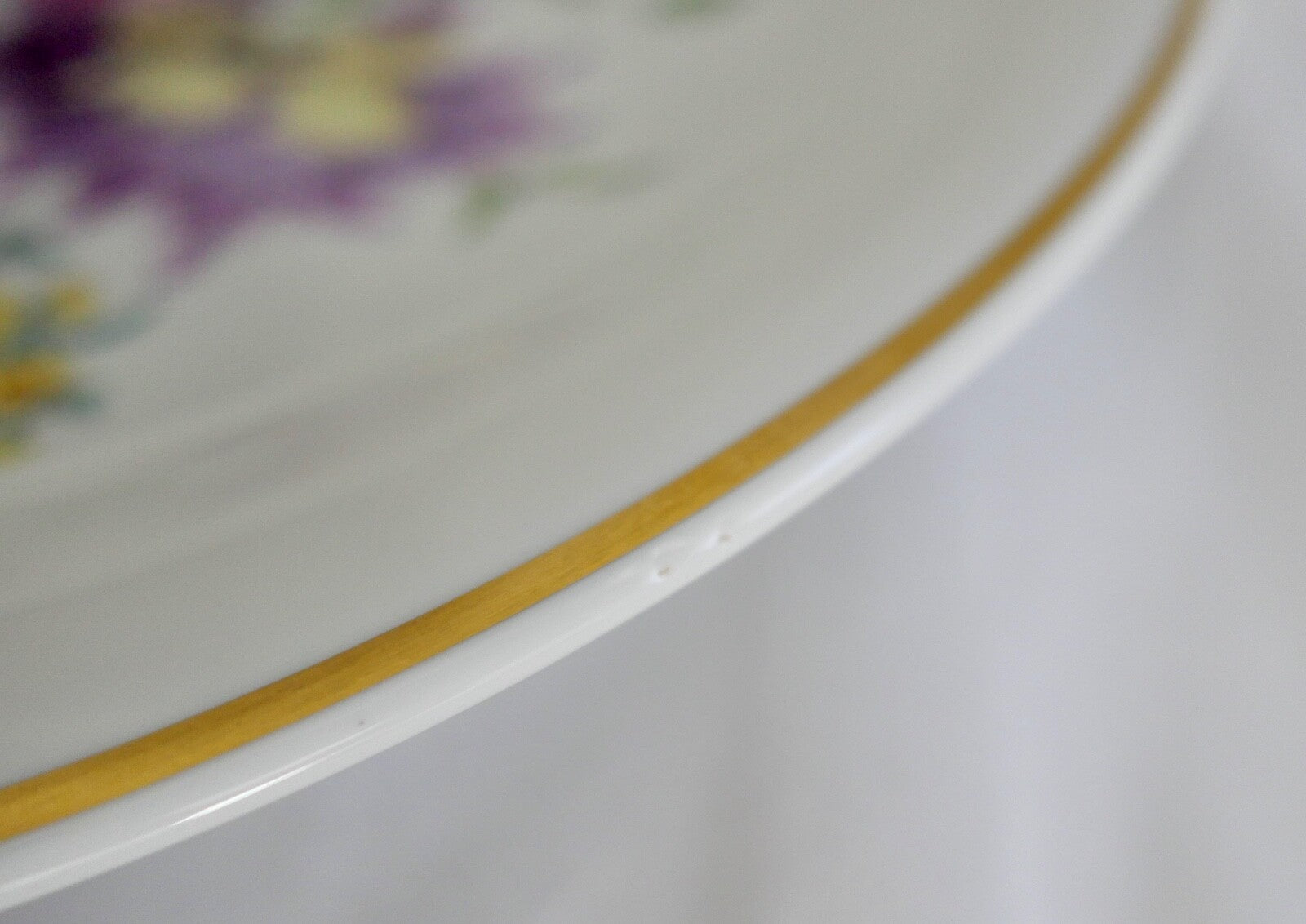 Meissen 1. Wahl Wandteller Blumenbukett Porzellan 31,3 cm Teller 1970er