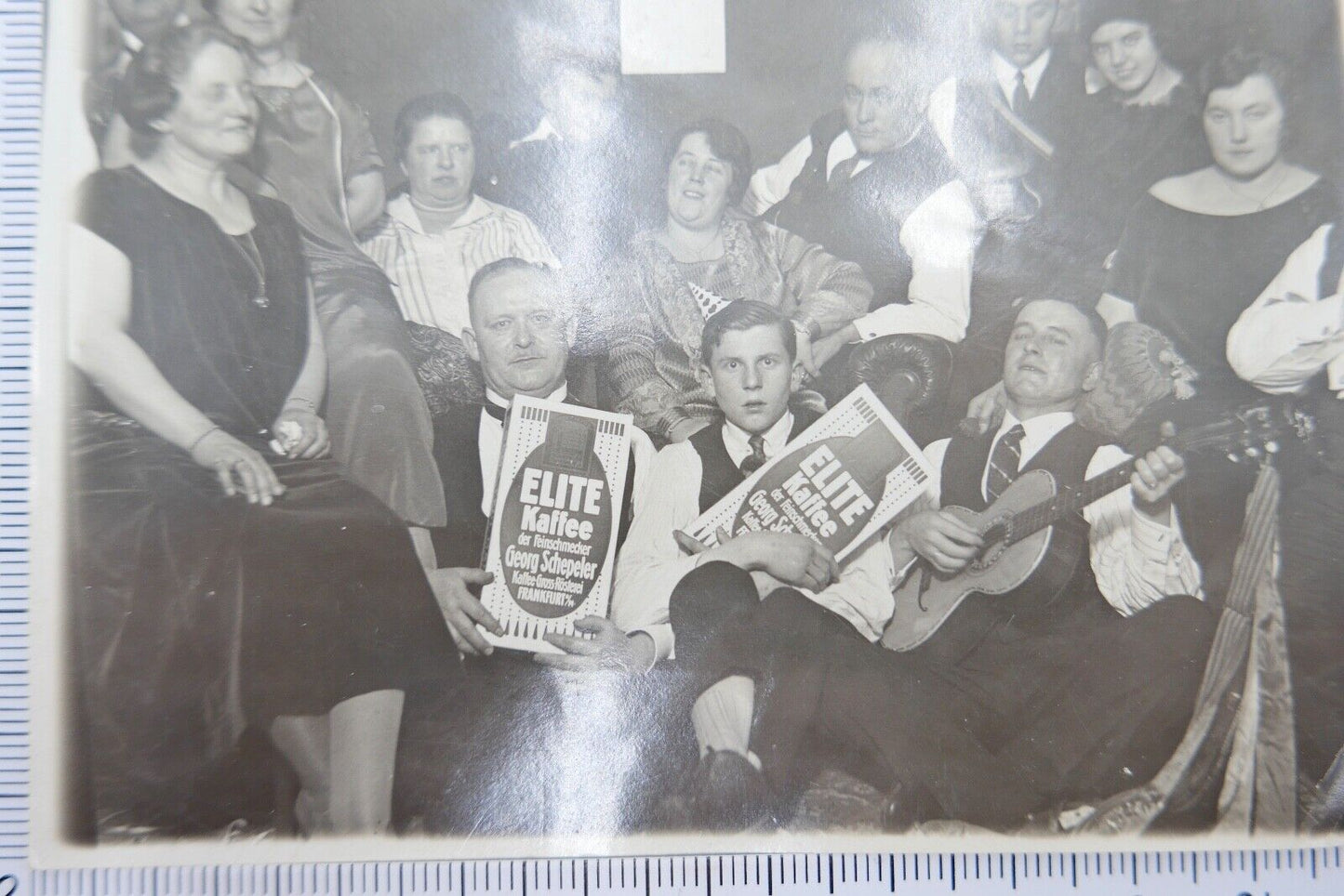 Foto ELIT E  KAFFEE  Georg Schepeler aus 1926 Frankfurt am Main