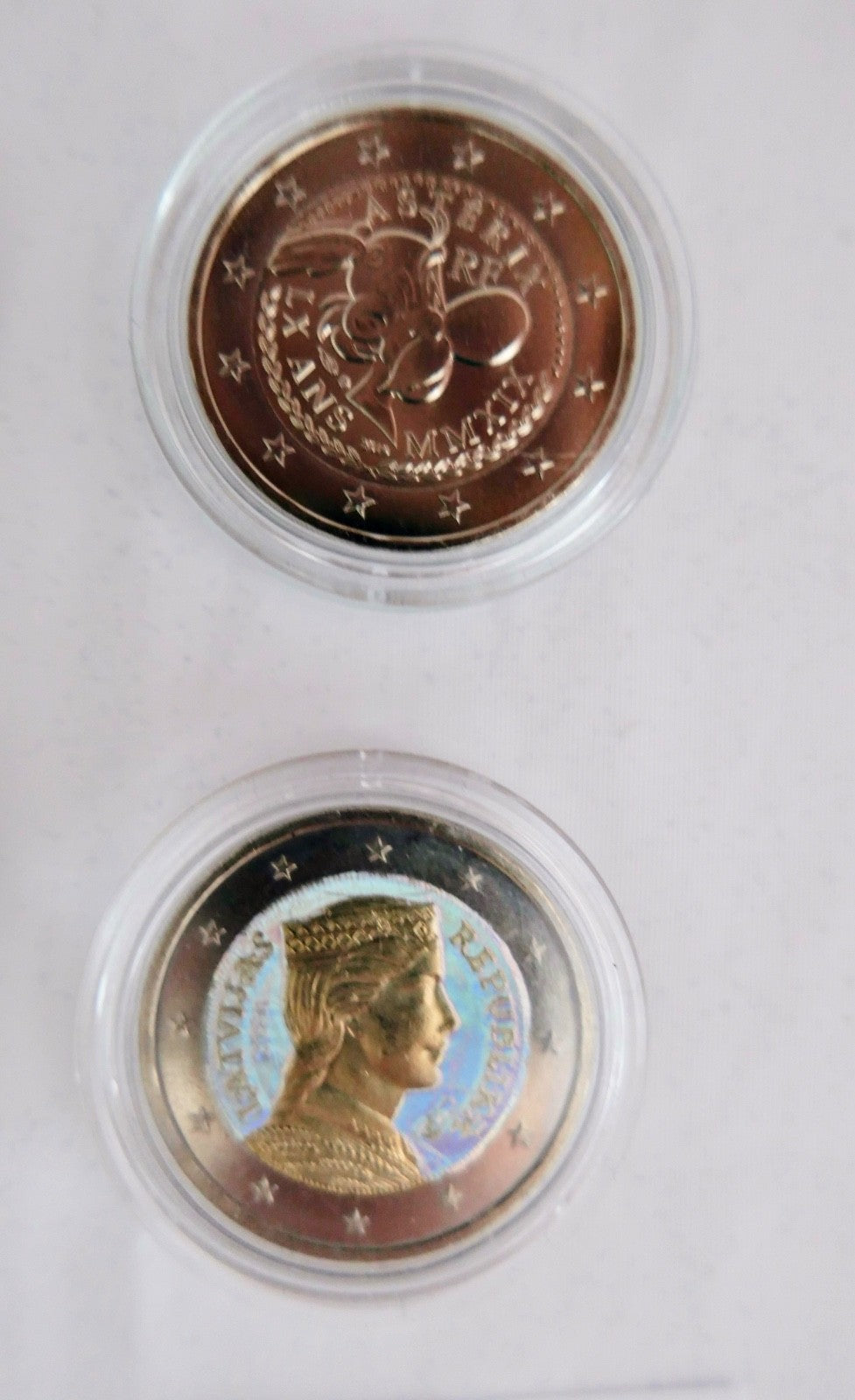10x 2 Euro Gedenkmünzen Lot in Kapsel Monaco Andora Asterix Litauen Luxemburg €