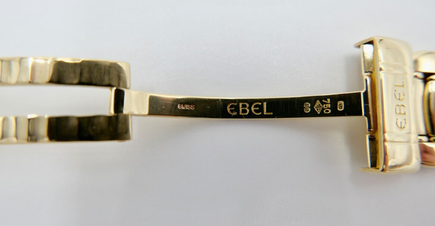 EBEL 1911 Uhrenarmband 887902 Faltschließe 750 18K Gold 101,4 Gramm