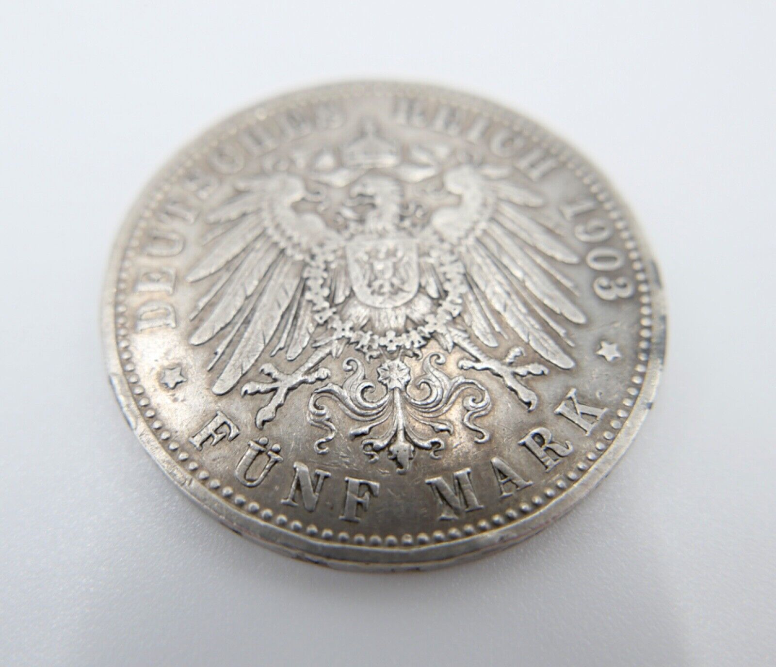 5 Mark Deutsches Reich 1903D Otto König von Bayern J.46