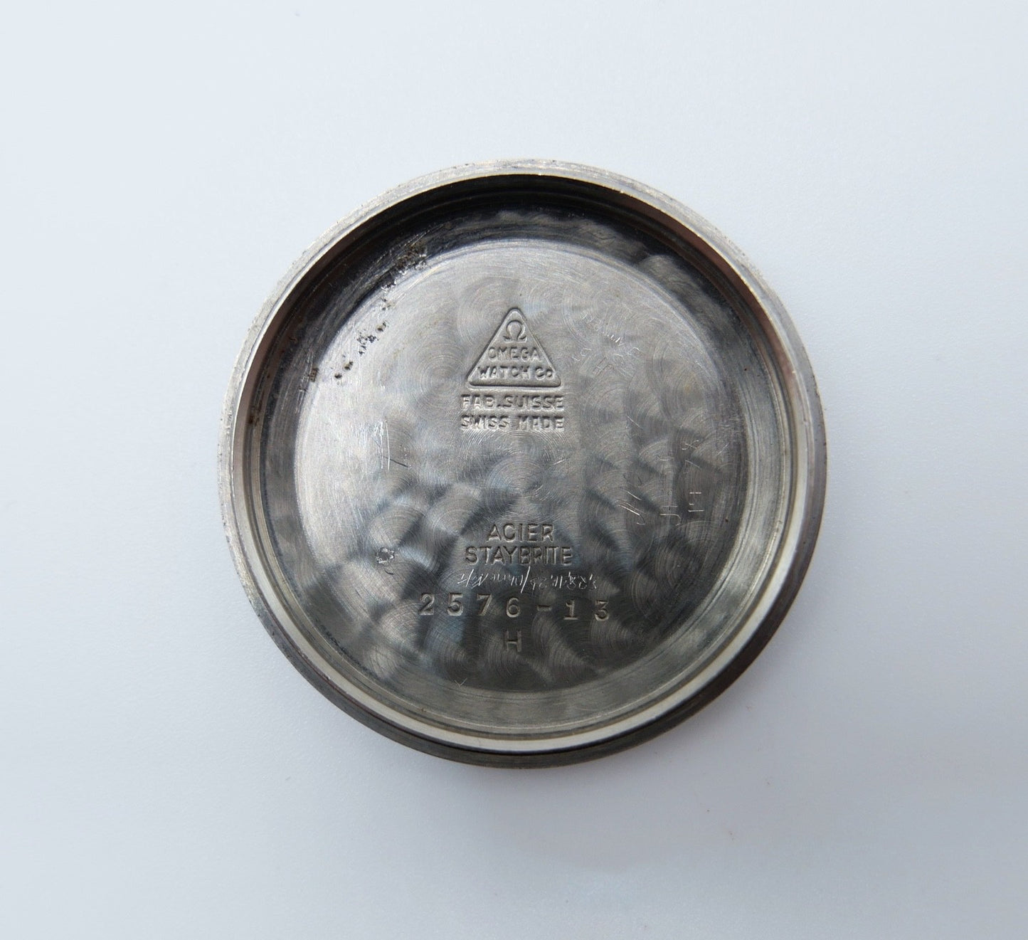Omega Automatic Vintage Herrenarmbanduhr Ref. 2576-13 Kal. 342 Stahl Bumper 50er