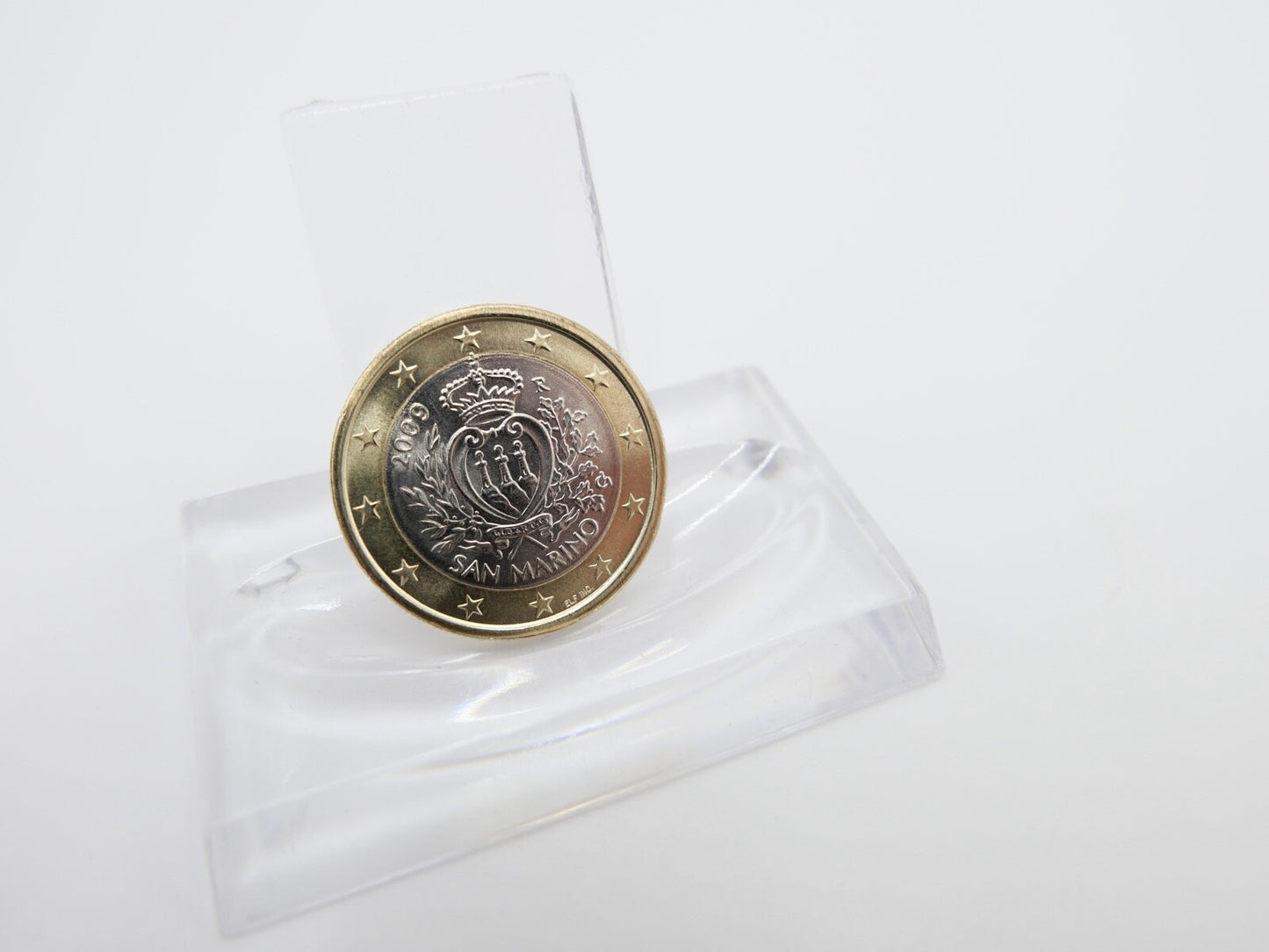 San Marino 1 Euro € 2009 R in Kapsel sehr schön