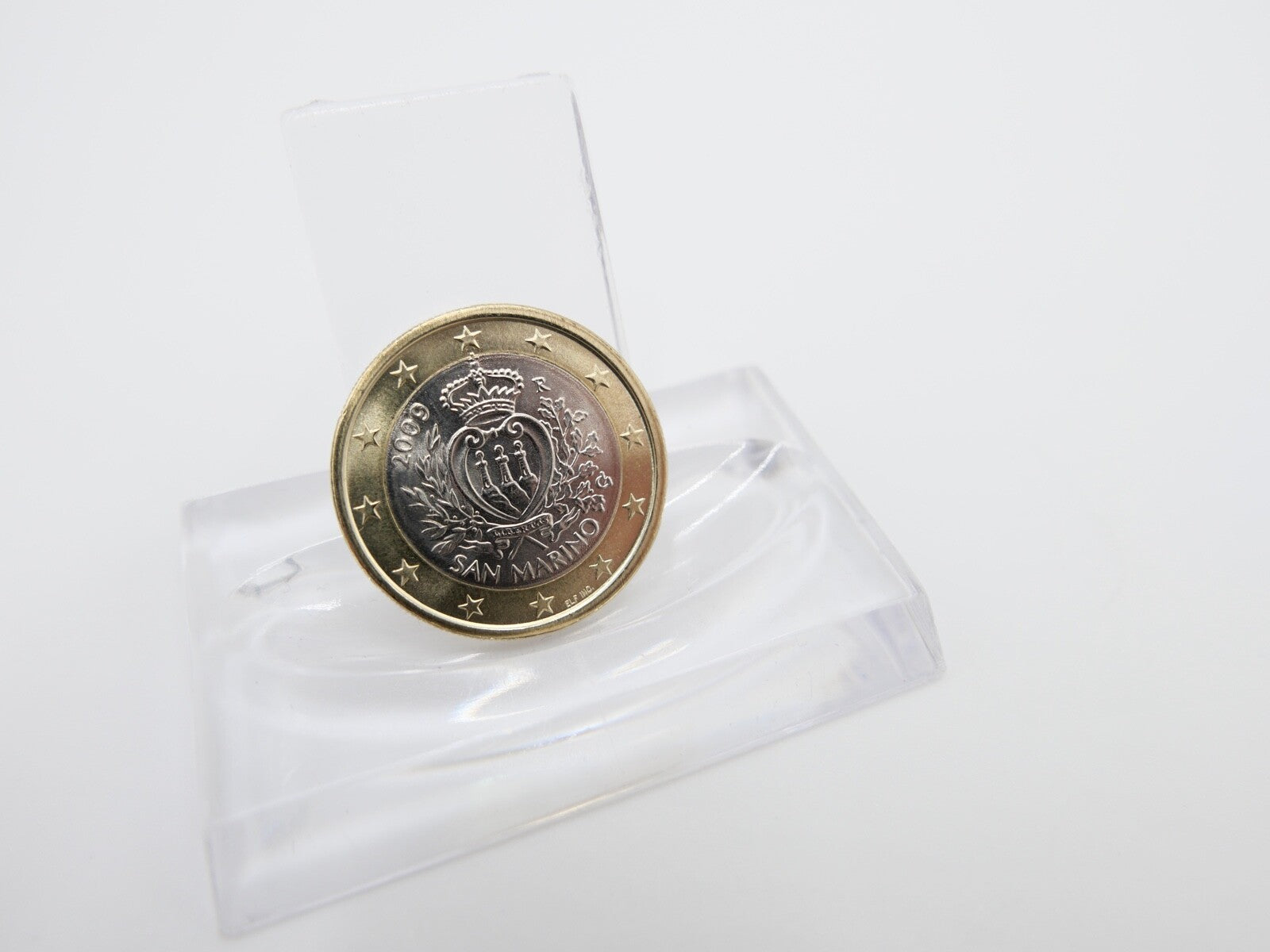 San Marino 1 Euro € 2009 R in Kapsel sehr schön