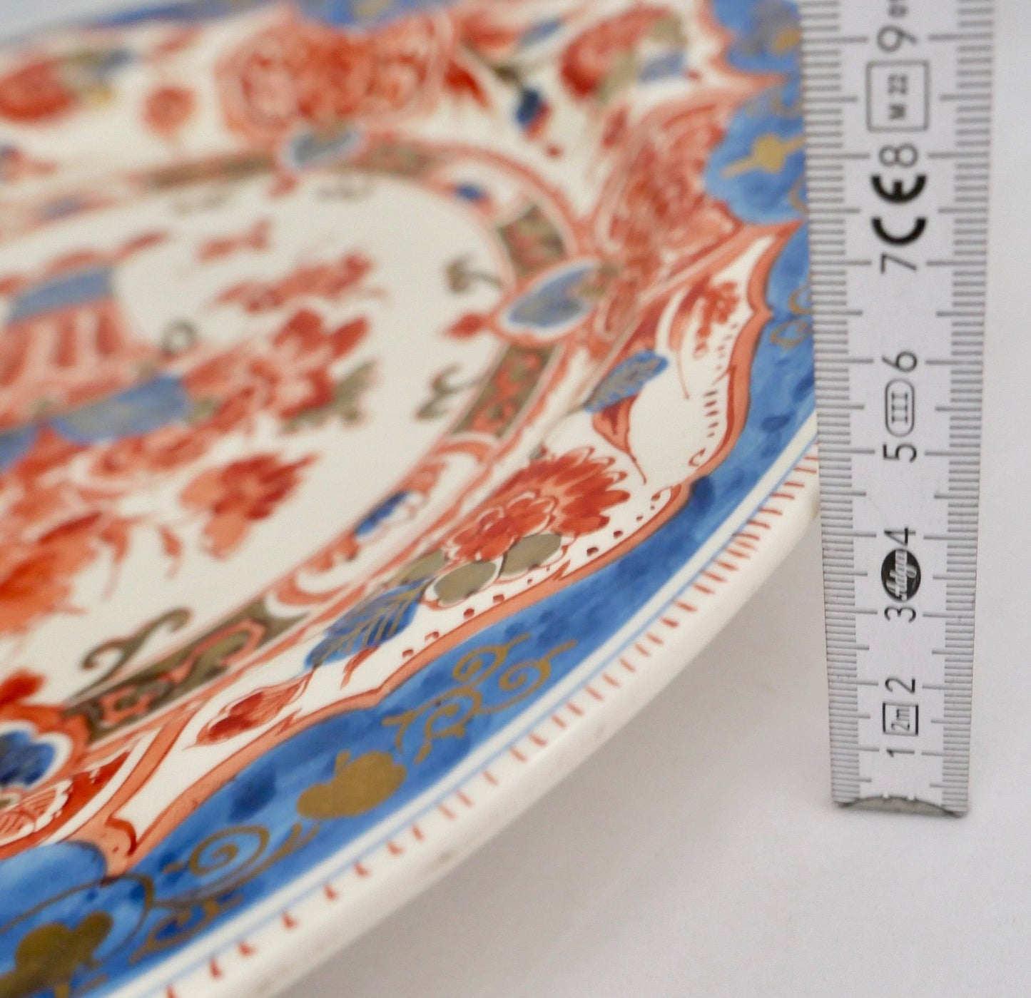 Alter Delft Pijnacker Teller Wandteller Ø 35 cm Au Ci Niederlande 1964