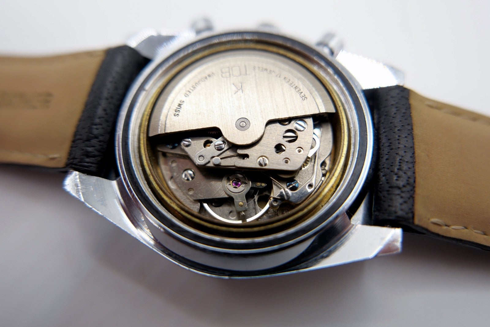 GHC Automatic Chronograph Vintage Herrenarmbanduhr Valjoux 1369 TDB-K 1369