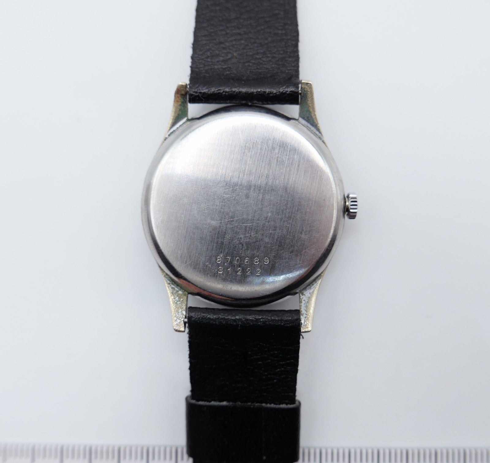 Siegerin Vintage Herrenarmbanduhr 33mm Handaufzug 1940er  Kal. Alpina 595