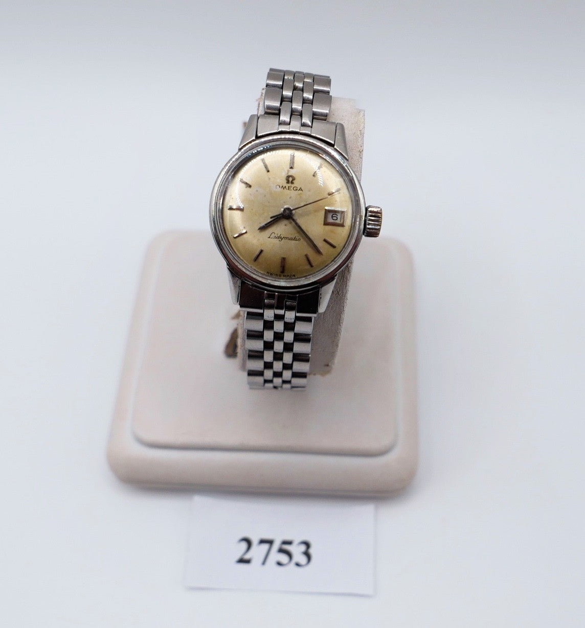 Omega Ladymatic Seamaster Automatik Cal 681 Stahl Damen Uhr 1960er Jahre 566.007