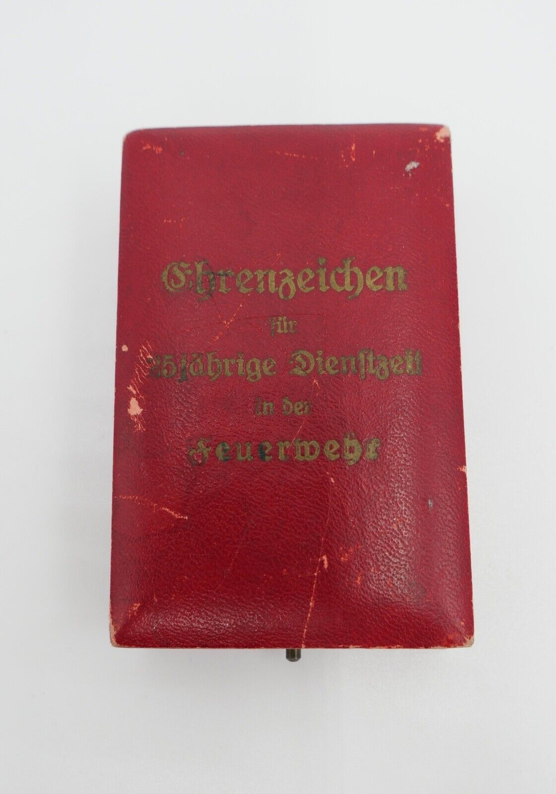 Feuerwehr Ehrenzeichen 25 Jahre Freistaat Württemberg 1920 im ETUI