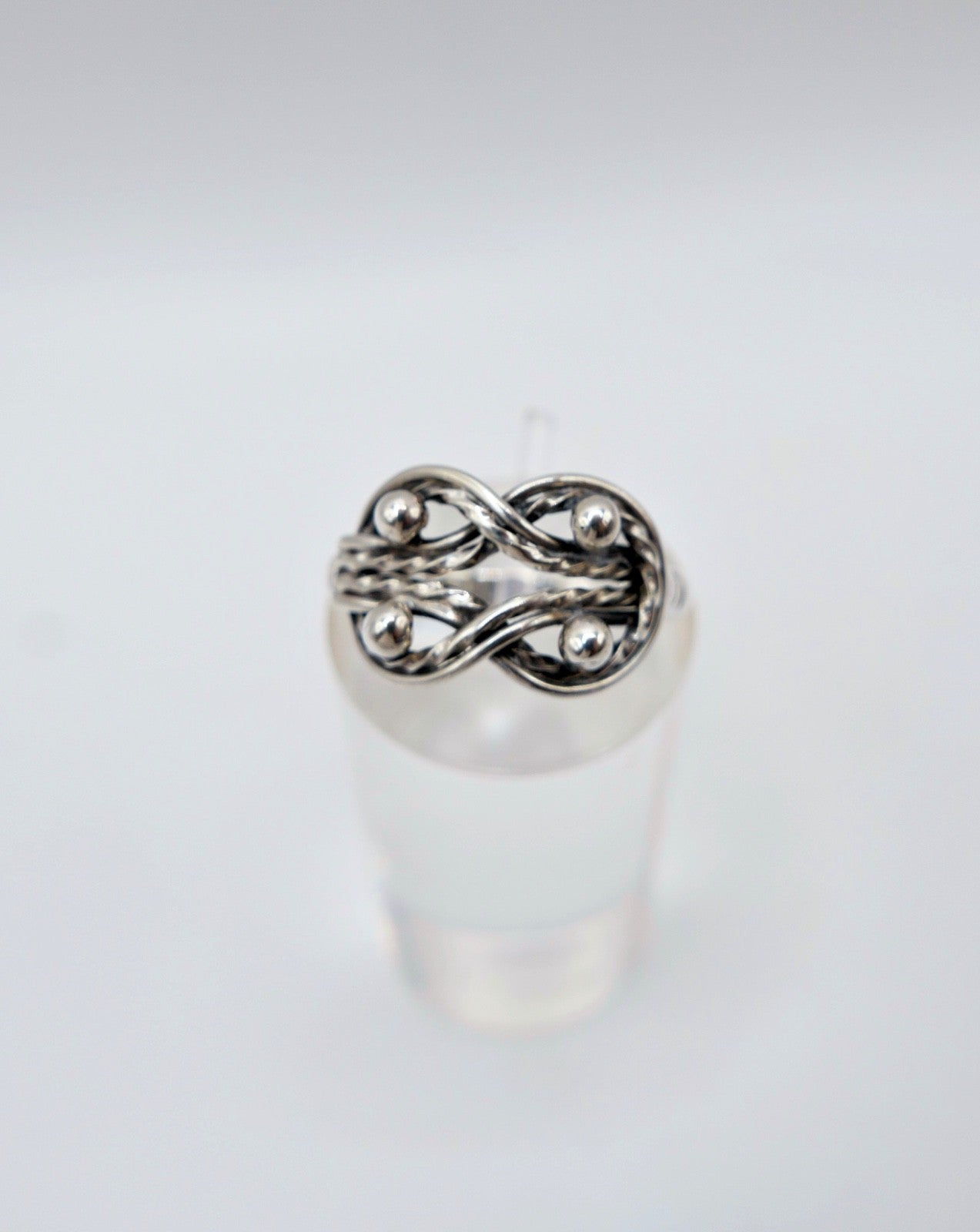 Kalevala Koru Teljänneito Silber Ring 925 Finnland Wikinger Vintage