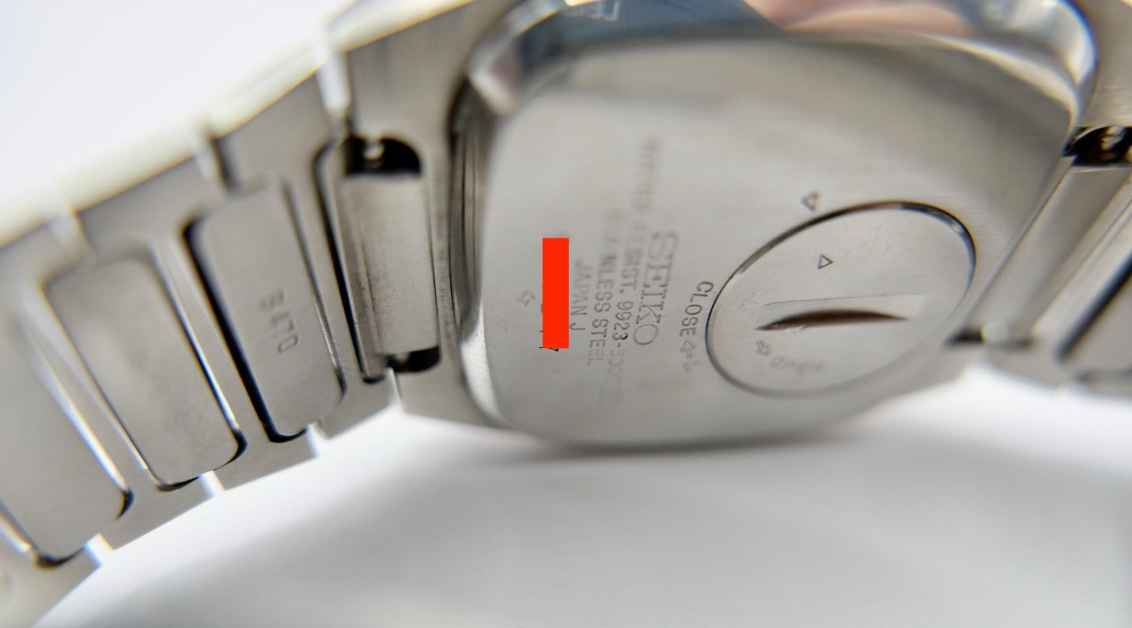 Seiko Twin Quartz Herrenuhr 9923-5000 Silber ZB Original Band deutsch englisch