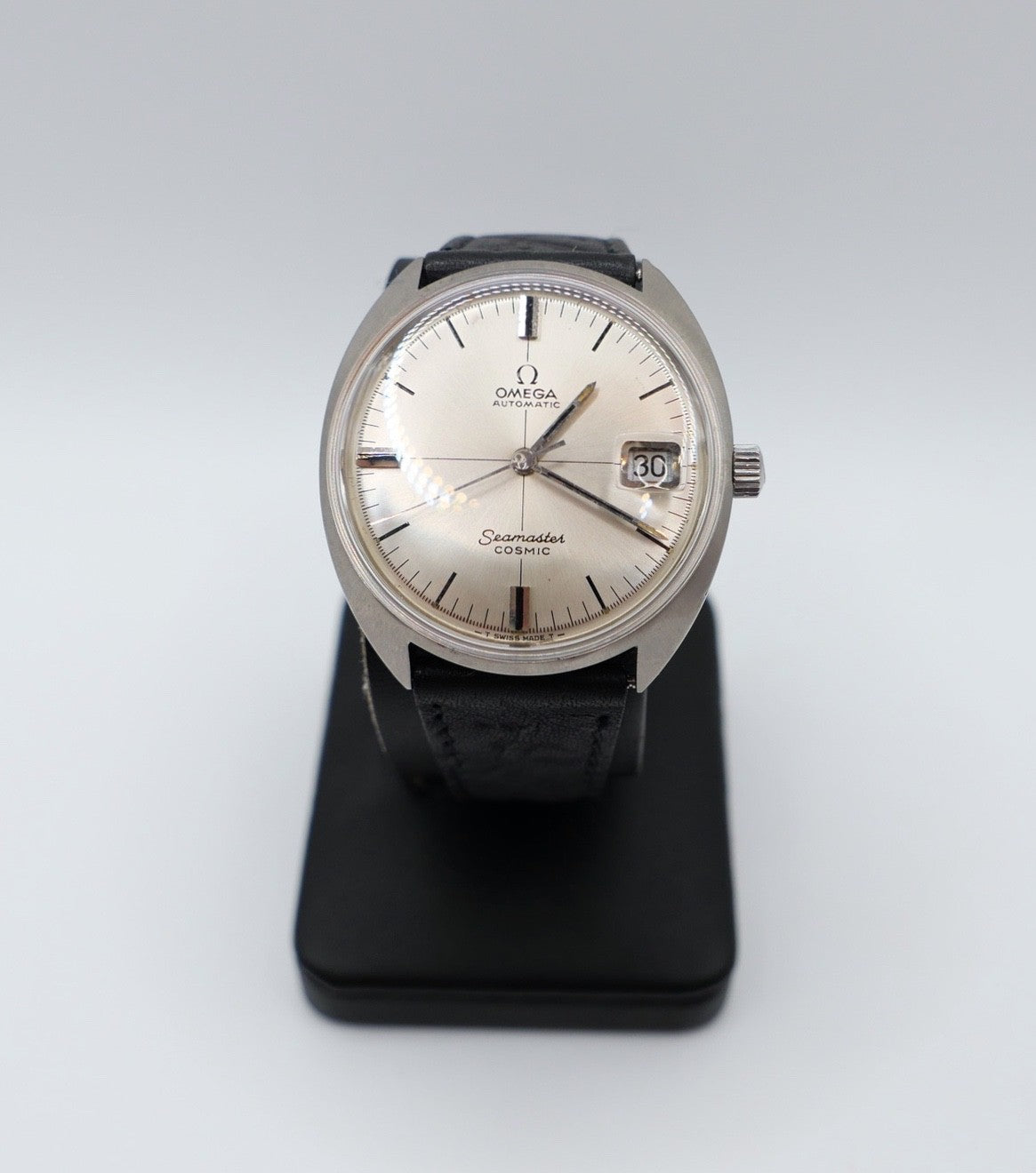 Omega Seamaster Cosmic Automatik Herrenarmbanduhr Ref. 166.026 Tool 107 Vintage
