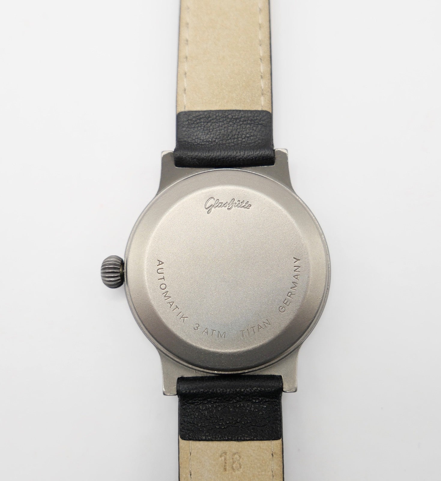 90er Glashütte Spezimat Cal. 10-30 Herrenuhr Automatik weißes Zifferblatt