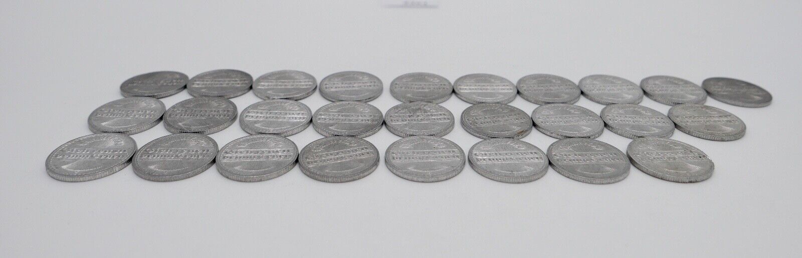 27x 50 Pfennig 1922 Jäger E / D Weimarer Republik  J.301 ss-vz