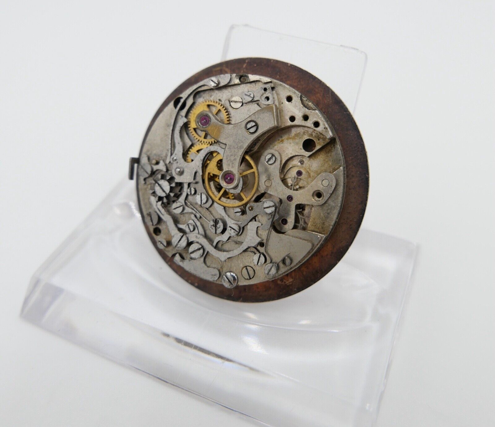 ERSATZTEIL Cal. Venus 170 Uhrwerk Ziffernblatt Chronographe Swiss Antimagnetique