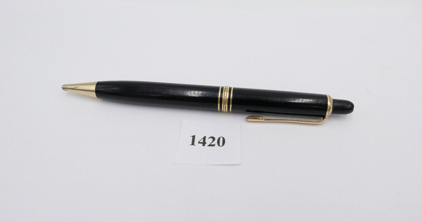 50er Jahre MONTBLANC 172 L PIX Druckbleistift Bleistift mit Mienen und Gravur