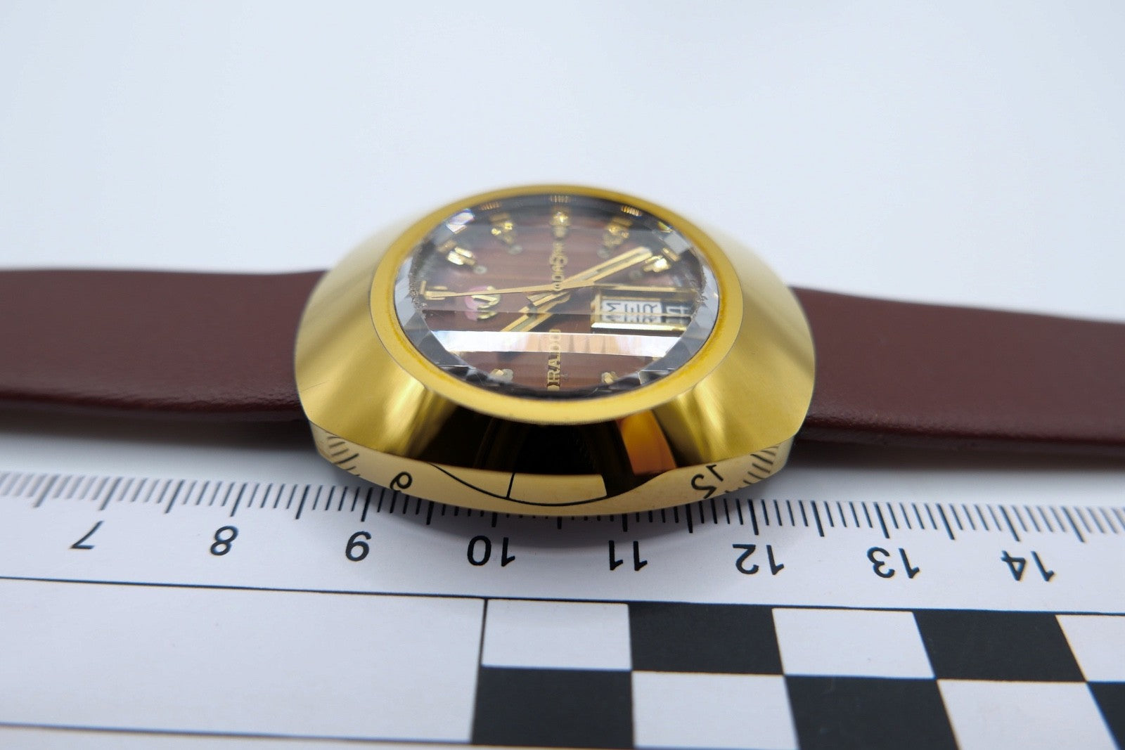 Rado Diastar 13G-625.0013.3 Automatic Vintage Herrenarmbanduhr Day-Date Gold