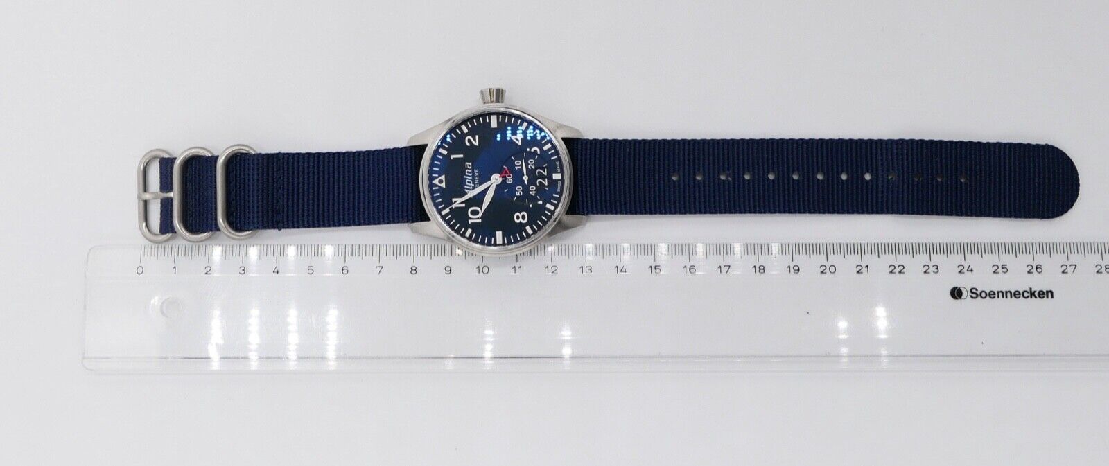 Alpina Startimer Pilot AL280X4SP26 UHR NEUwertig mit BOX 44 mm BIG DATE Blau