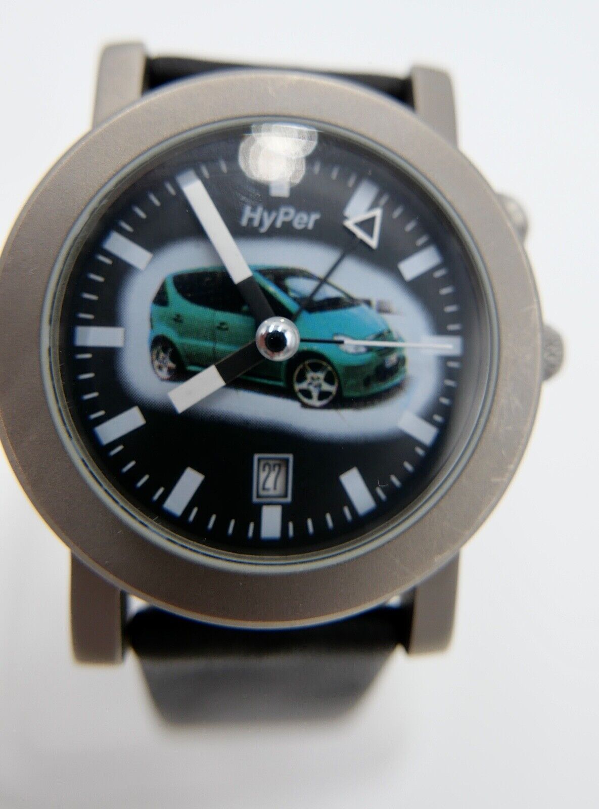 Mercedes Benz Armbanduhr Quartz " HyPer " A-Klasse W168 Titanium Time Force 9225