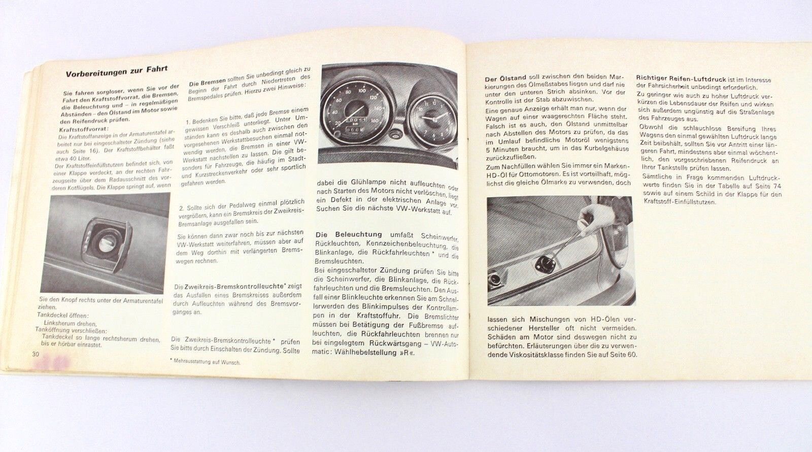 VW 1600 BETRIEBSANLEITUNG Ausgabe August 1971 Typ 3 Handbuch Volkswagen 