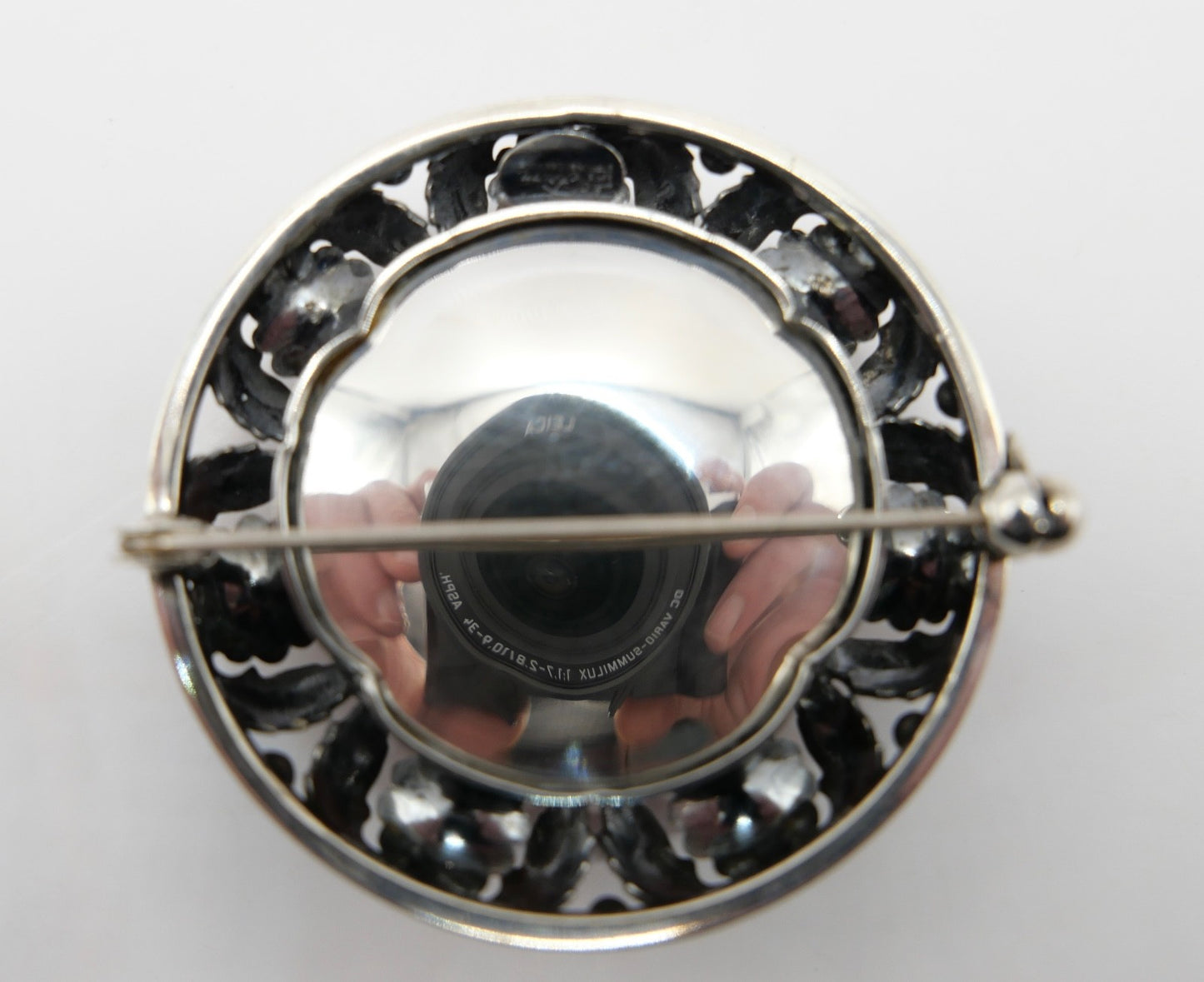 Brosche N.E. From Dänemark 925 Sterling Bernstein  Erik Nils From 42 mm