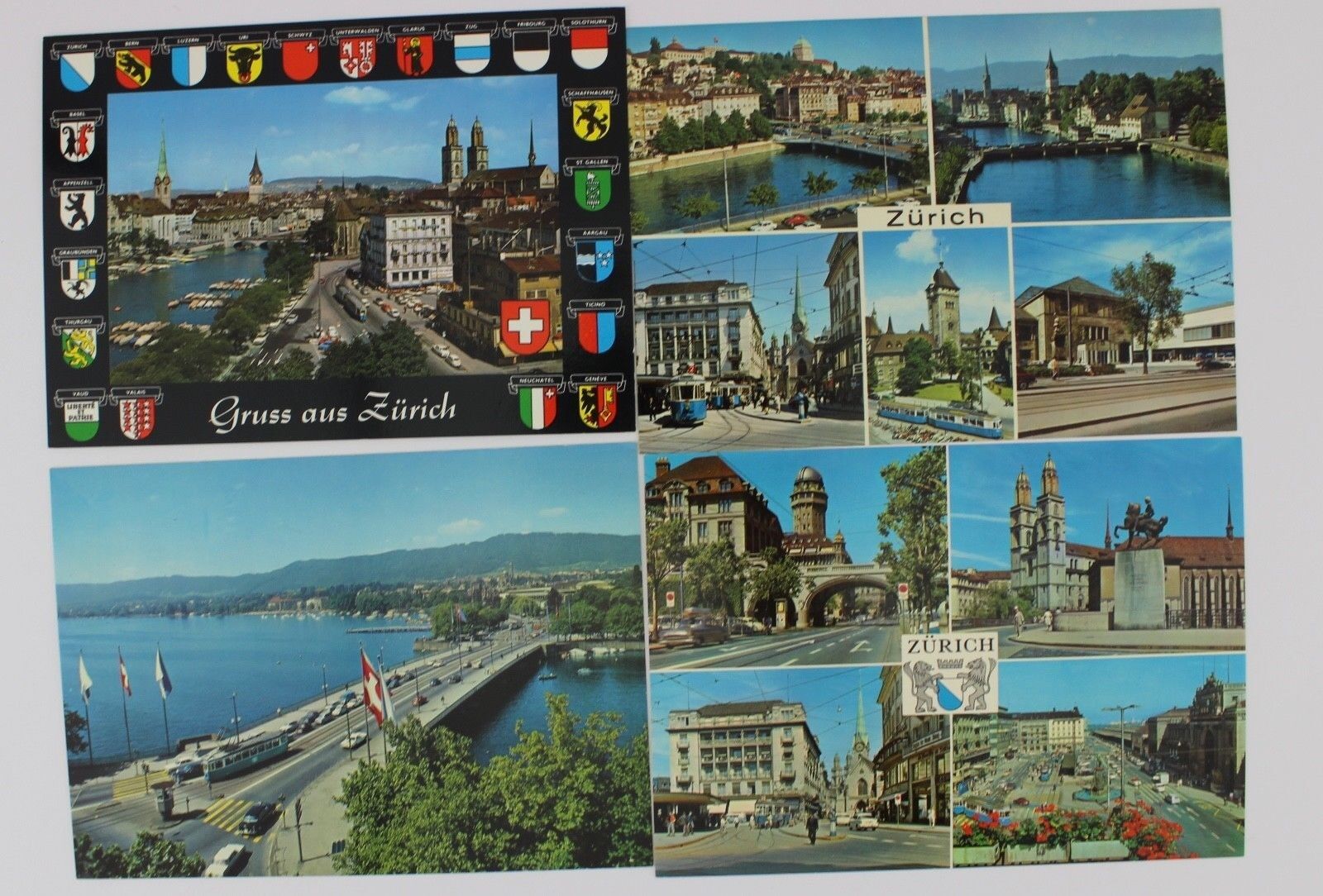 24x Postkarten Ansichtskarten Schweiz LANDESMUSEUM ZÜRICH 1970-80er Jahre 