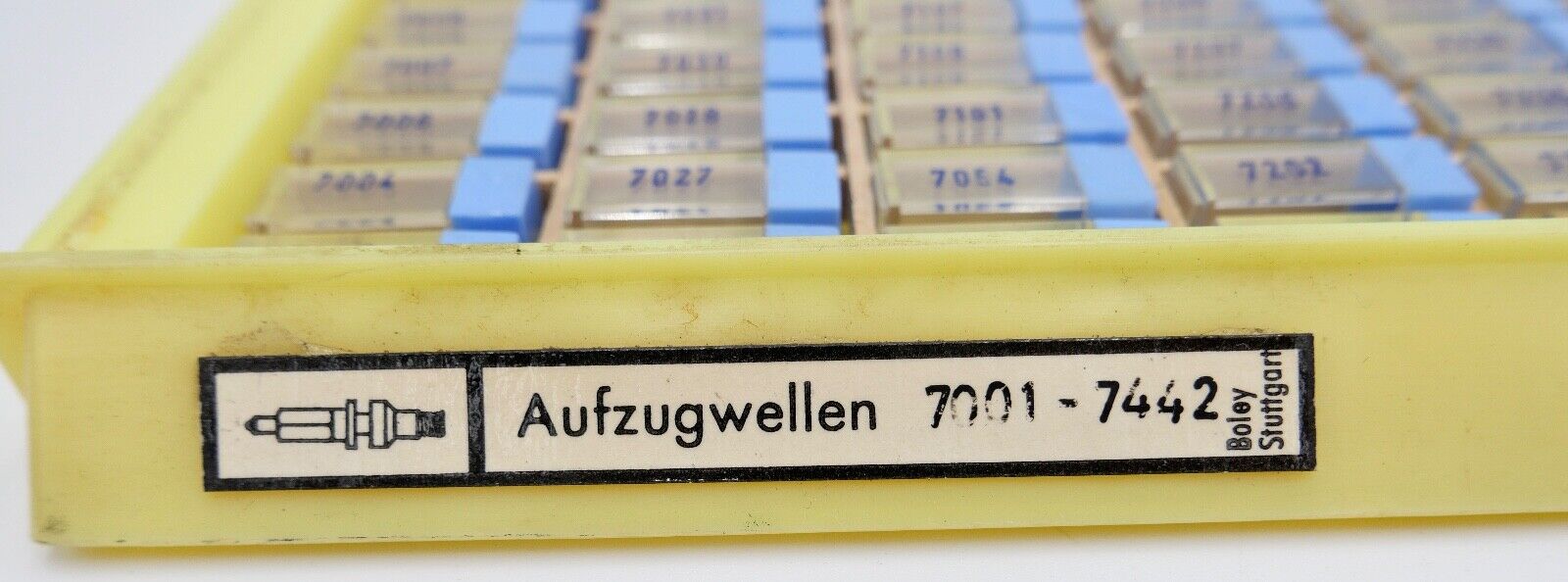 Konvolut AUFZUGSWELLE  / AUFZUGSWELLEN 7001 - 7442  NEU BOLEY ( NOS )