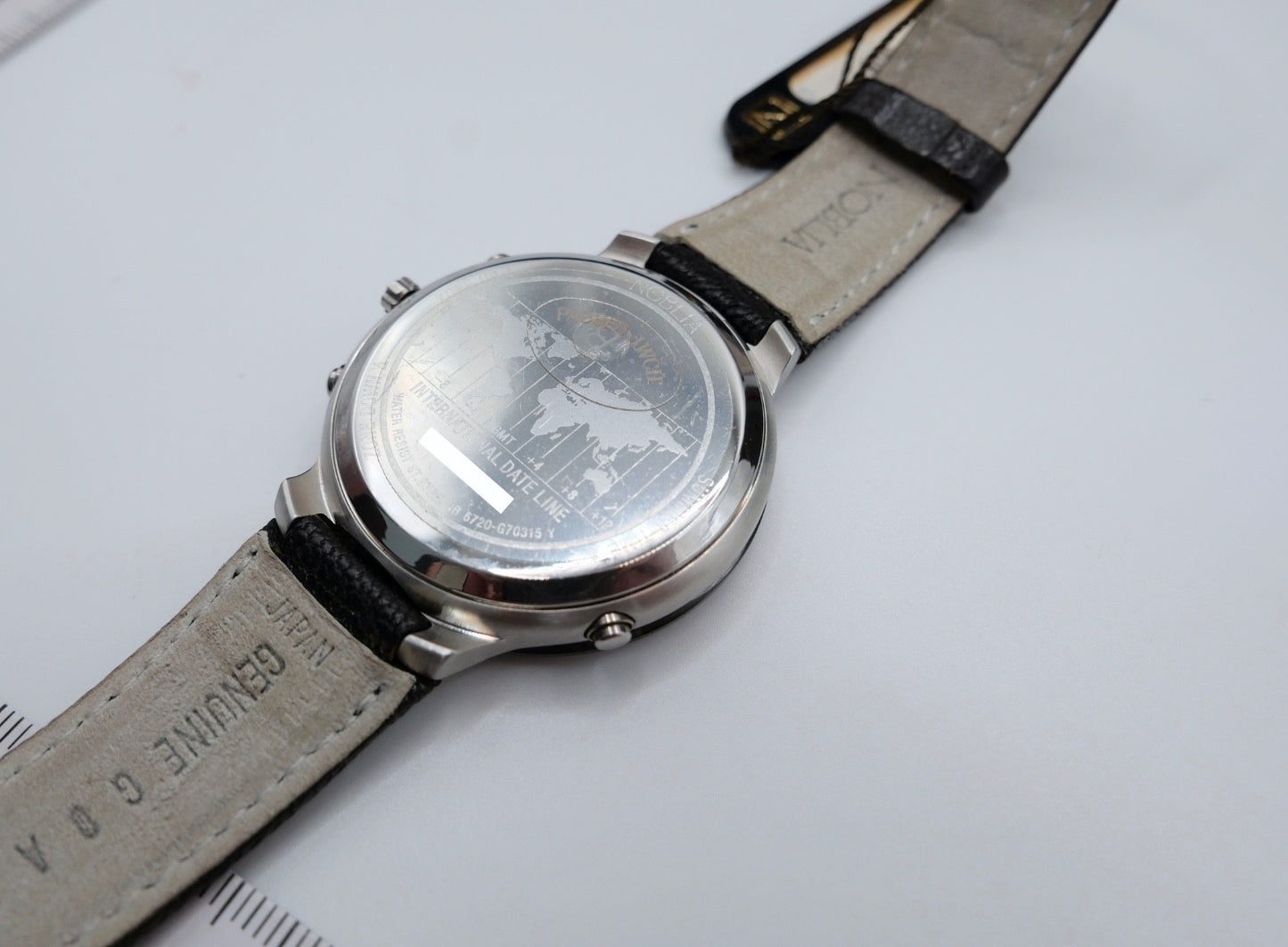 NOS NEU Citizen Noblia World Timer 6720-G70315 Y Weltzeit LADENAUFLÖSUNG FullSet