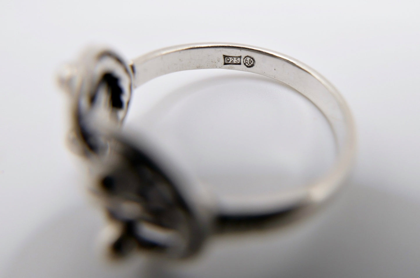 Kalevala Koru Teljänneito Silber Ring 925 Finnland Wikinger Vintage