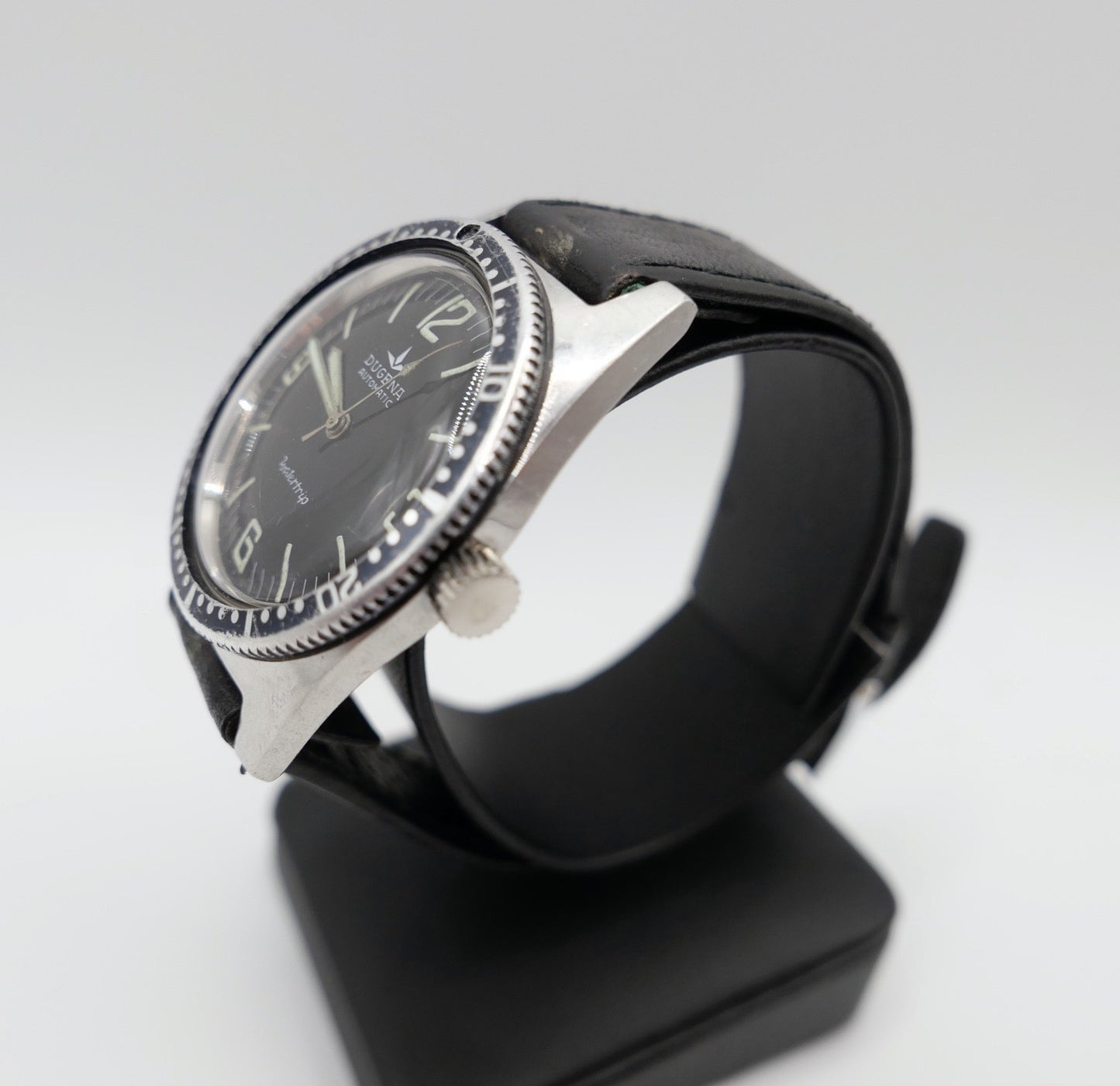 Dugena Watertrip Automatik Vintage Herrenarmbanduhr Taucherstil PUW 1460