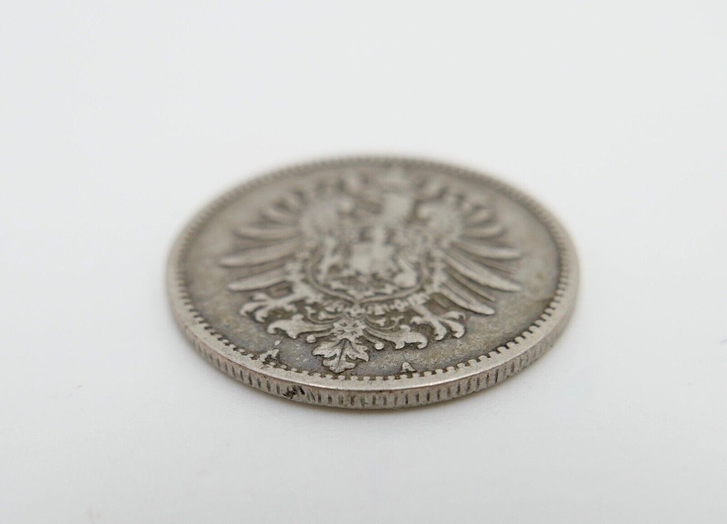 1 Mark 1874 A Silbermünze Jäger J. 9 gute Erhaltung  selten RAR 