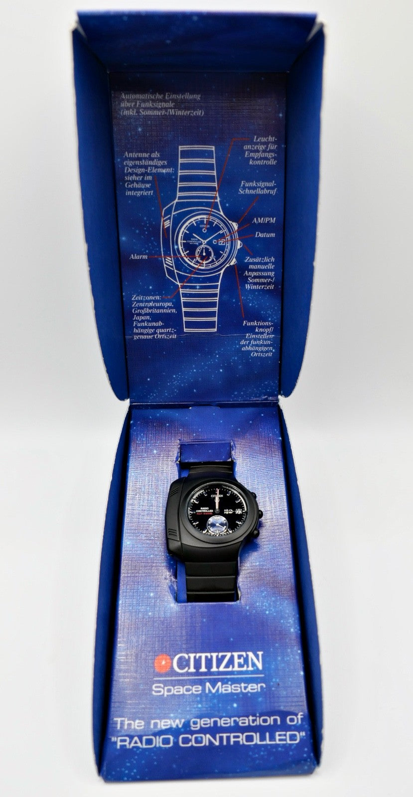 NOS NEU Citizen Space Master 8410-C70058 Full Set BZT Bundesadler LADENAUFLÖSUNG