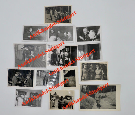 WW2 WK2 Fotos Russland General Bock & Sodenstern Kiew Kyjiw  Wehrmacht 41-42