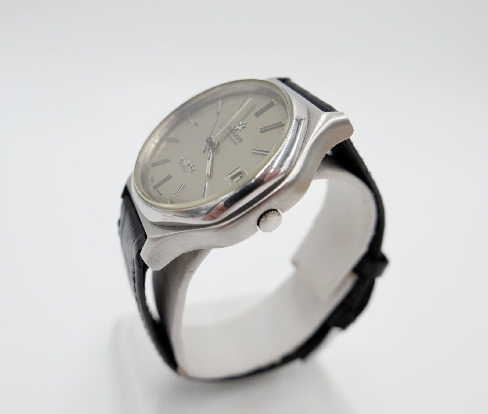 1970er JUNGHANS Quartz 4 MHz Chronometer Ref. 13/4880 Seltenes Stück Cal. 667.26