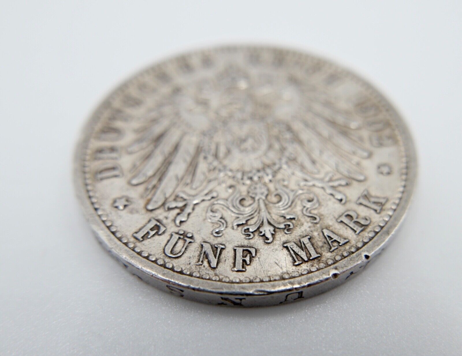  5 Mark Silbermünze Friedrich I. 1902 G Jäger J. 33 Baden 1852-1907