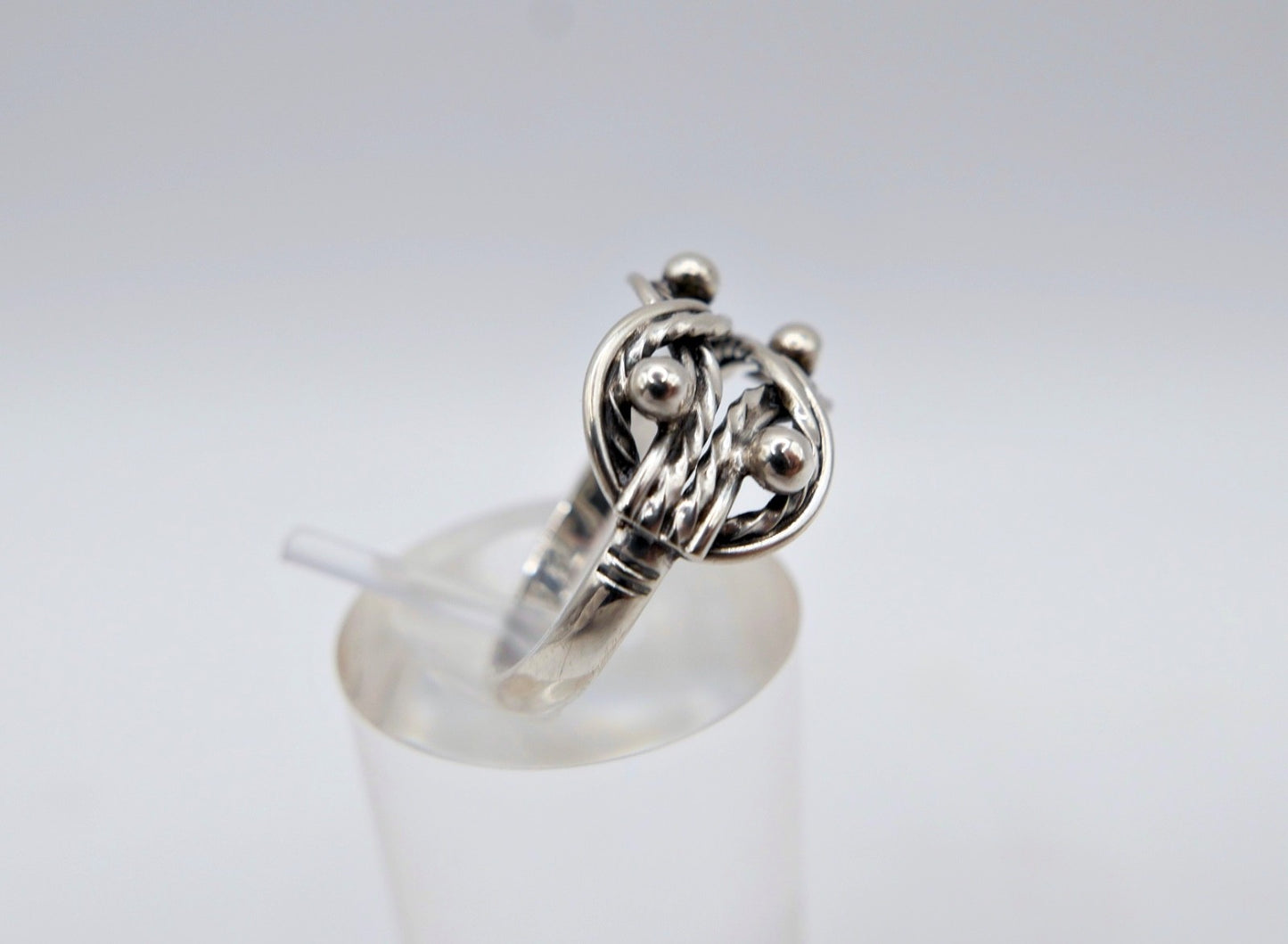 Kalevala Koru Teljänneito Silber Ring 925 Finnland Wikinger Vintage