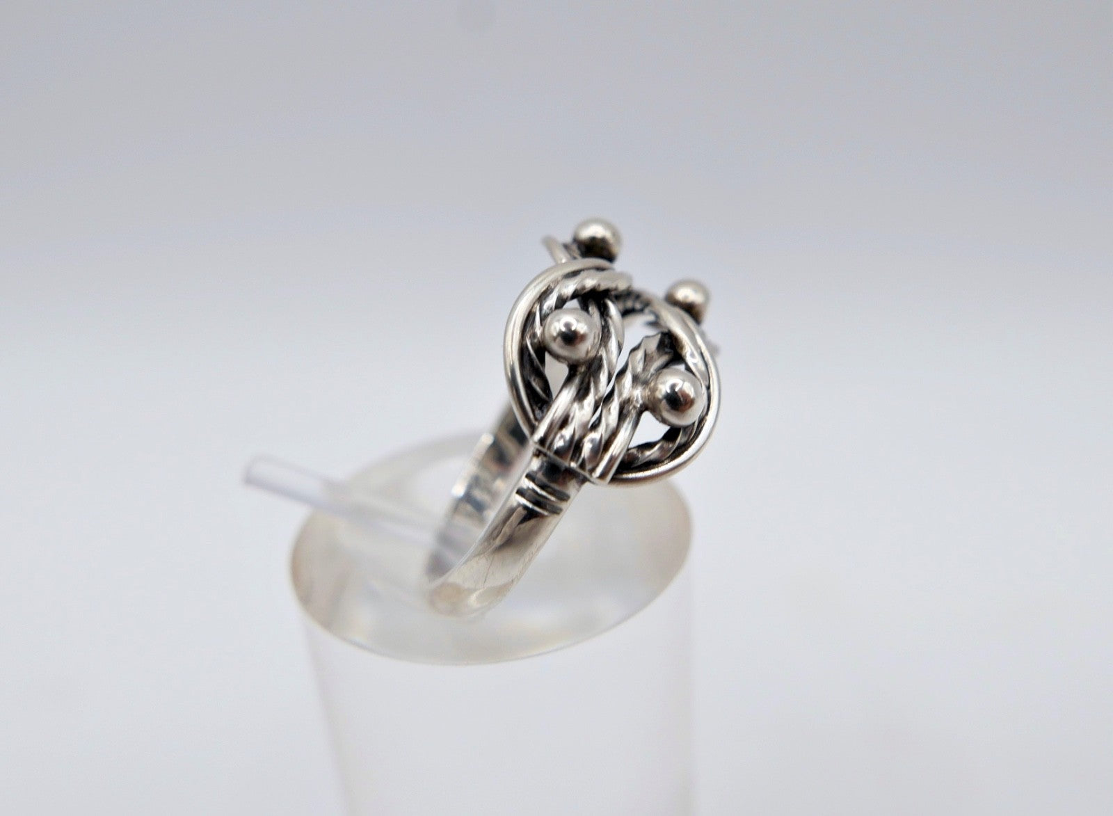 Kalevala Koru Teljänneito Silber Ring 925 Finnland Wikinger Vintage