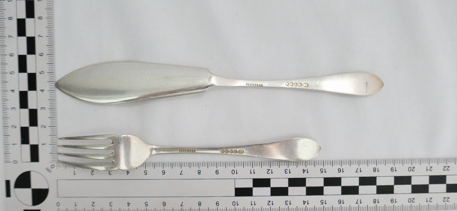 Fischbesteck 23 Teile John Round & Son Ltd EP Electro Plattet Pat. Nr. 516922