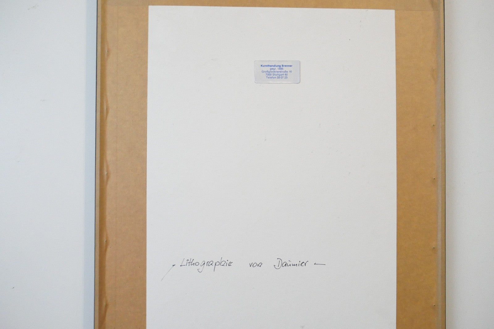 Honoré Daumier Lithographie 1847 Le Charivari Les Bons Bourgeois gerahmt N° 28