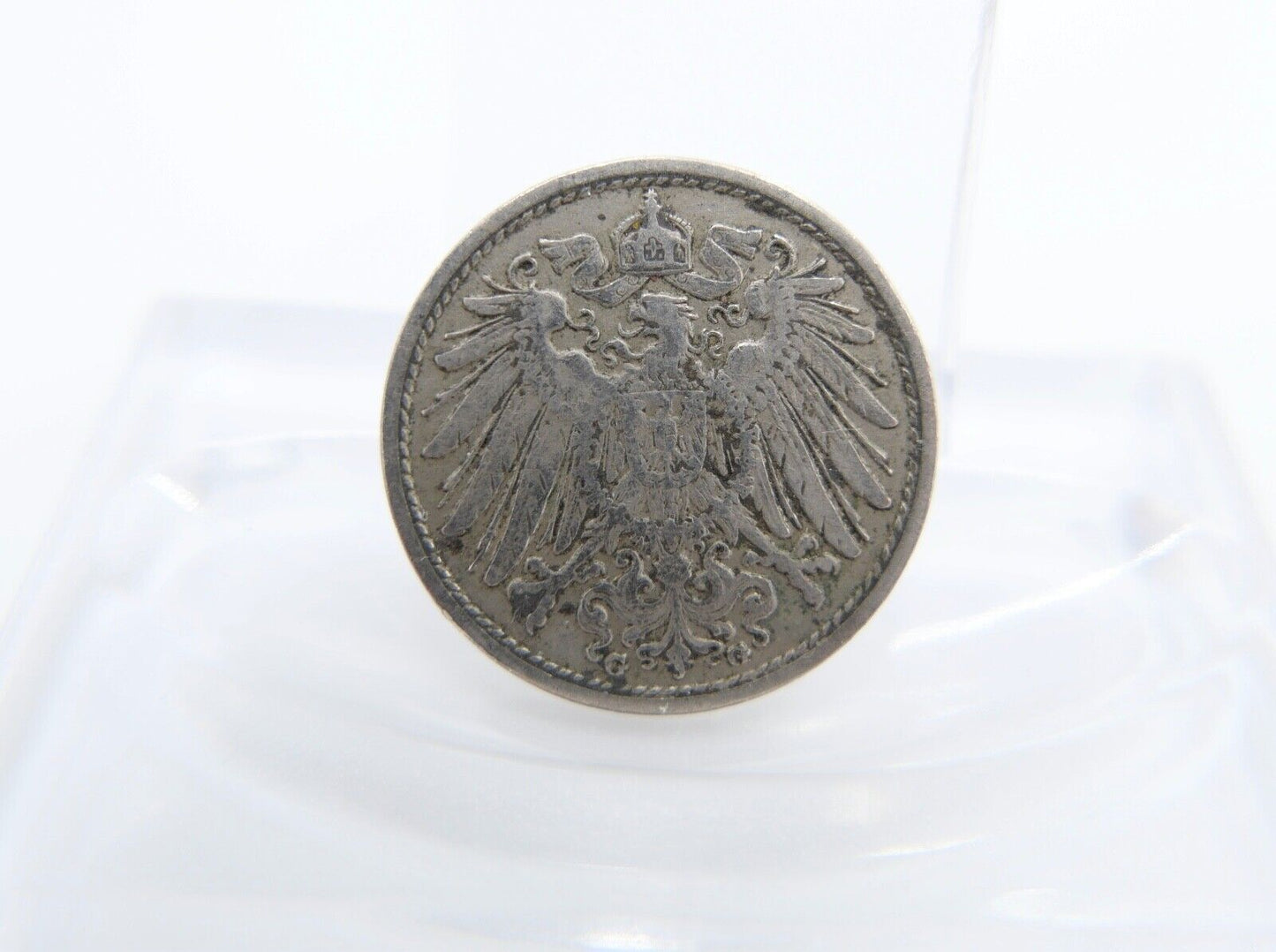 10 Pfennig Kaiserreich 1910 G Jäger J. 13 VZ-STG