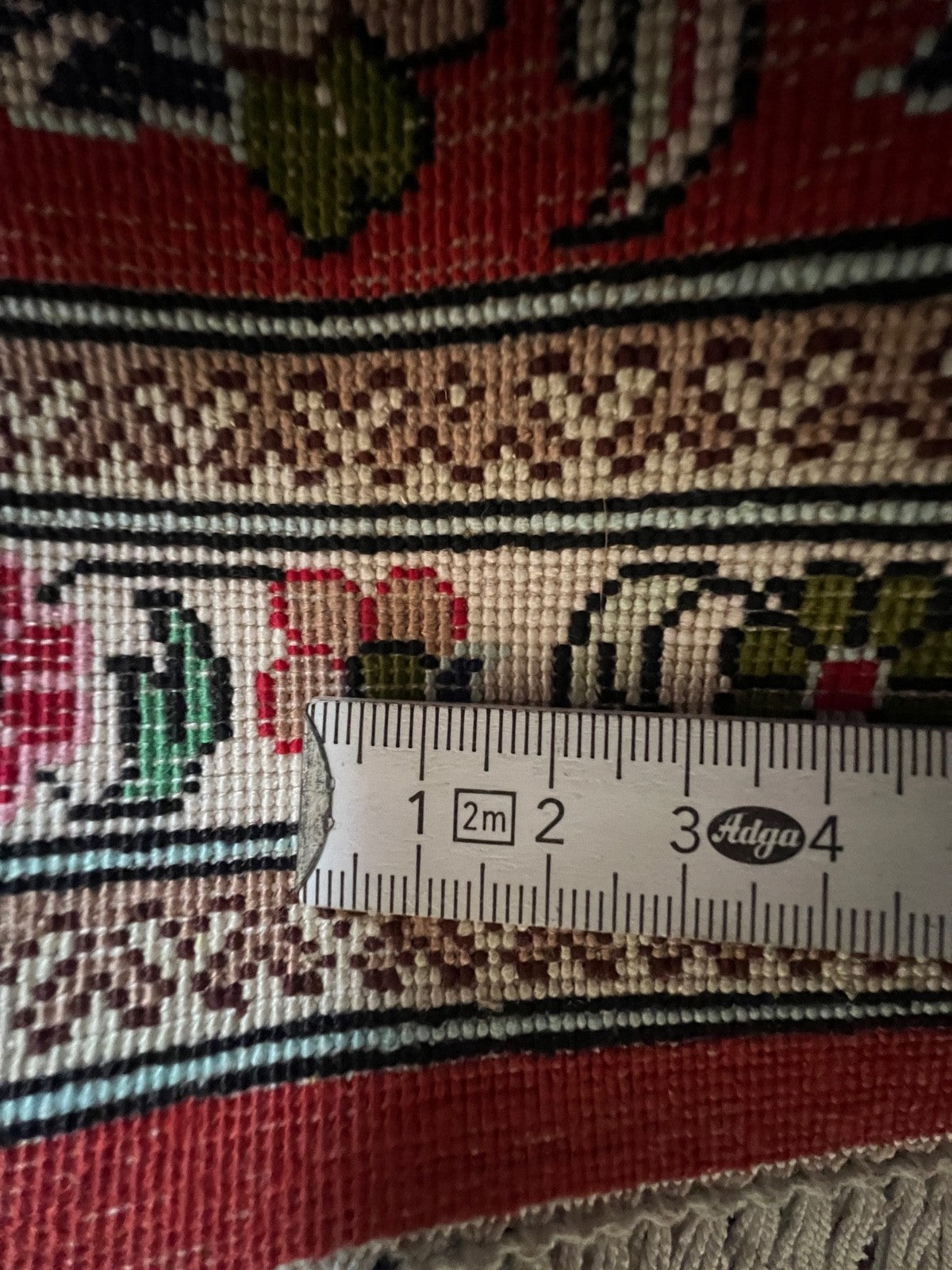 Seide Kashan alter Orientteppich Perserteppich old carpet 200 x 140 cm