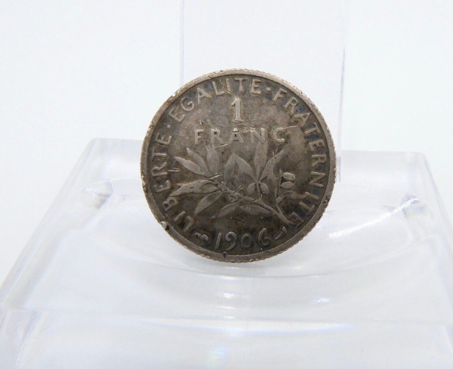 1 Franc 1906 Frankreich 4,9 gr Münze Semeuse Silber KM:844.1