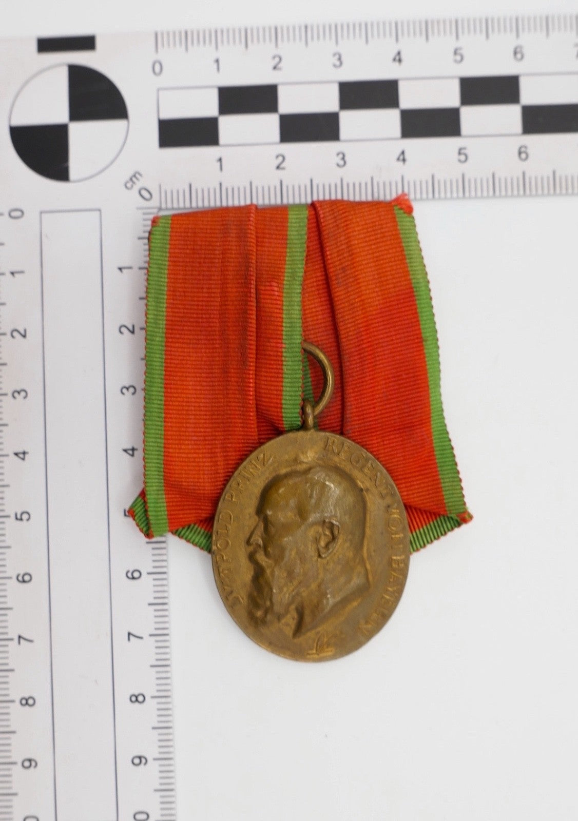 Prinzregent Luitpold Medaille in Bronze 1905 Bayern mit Band / Spange Jubiläum