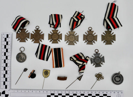 Orden Medaille Konvolut Nadel Frontkämpfer Württemberg WW1 WK1 BADGE MEDAL LOT