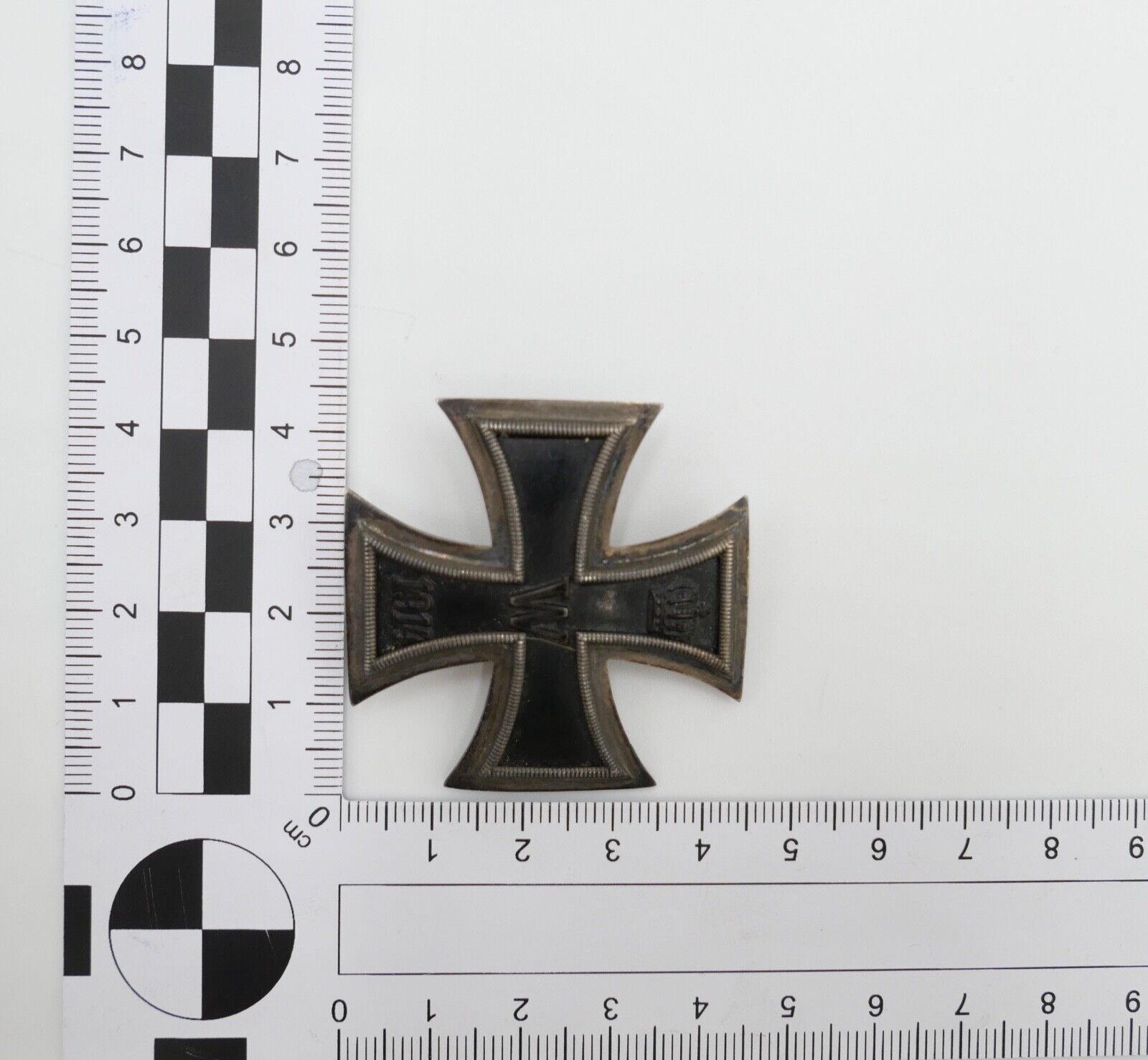 Selten Eisernes Kreuz EK1 1914 Deutsches Reich 1. WK Silber 800 KMST DRGM